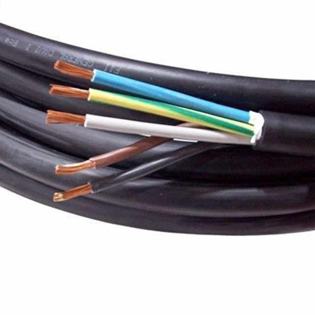 Pompa sommergibile 3x2.5mm 16mm 4 core resistente al fuoco flessibile 4G 1.5mm2 Cavo UTP impermeabile in gomma subacquea