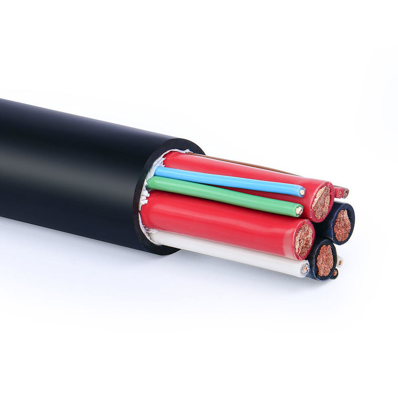 Cavo flessibile per apparecchiature elettriche domestiche e industriali a 4 nuclei 3*6+1*4 isolato in PVC