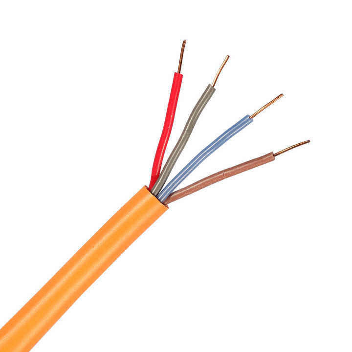 Richiesta personalizzata UL Listed Shielded 3 Core 2.5mm Fire Alarm Flame Retardant Cable