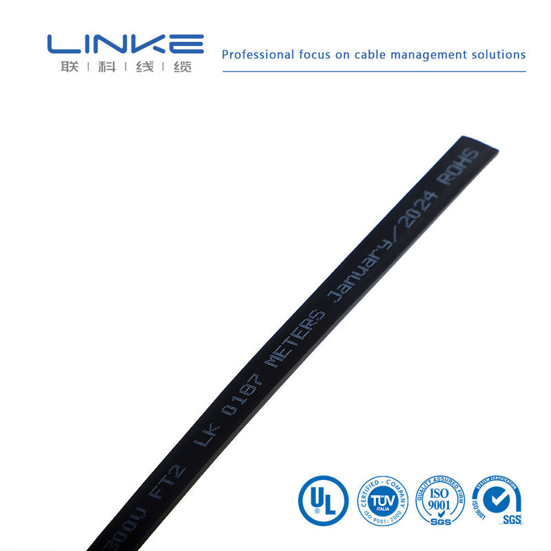 Cavo piatto con guaina in PVC e anima in rame stagnato, tensione nominale 300V, per applicazioni automobilistiche e industriali