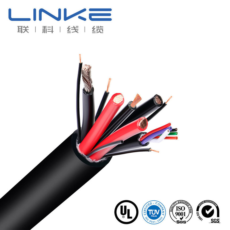 Cavo per catena portacavi in rame stagnato multifilare personalizzabile resistente all'acqua ad alta flessibilità