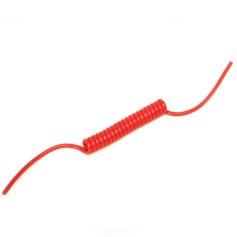 US TPU/PUR/PU Cavo a molla a spirale con forte elasticità conduttore di rame nudo