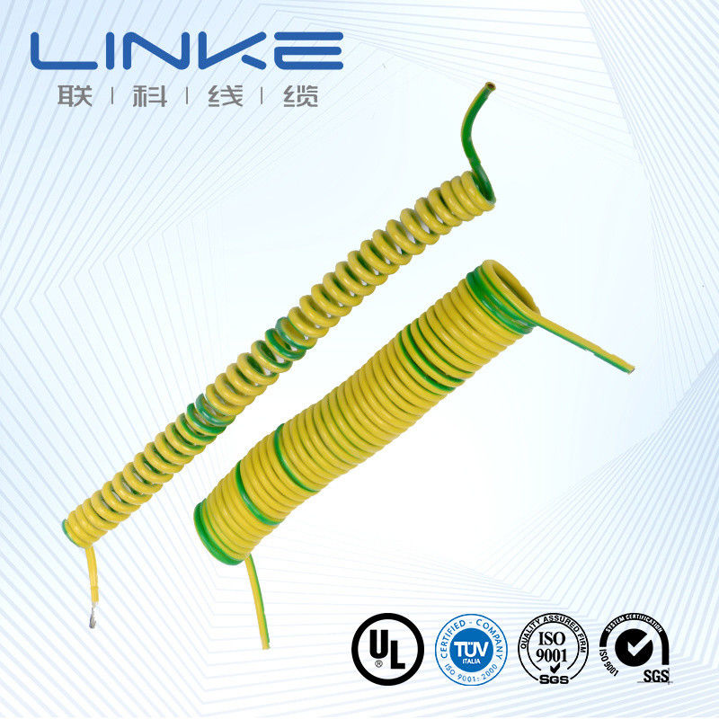 PUR Silicone cavo a bassa tensione spirale avvolto CCC certificato per robot