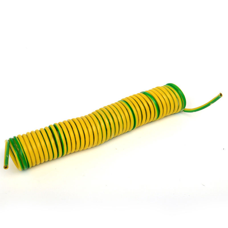 Materiale della guaina PVC 2-10 Core Retardante la fiamma Spirale a molla ricci Cavo di alimentazione per apparecchiature elettroniche