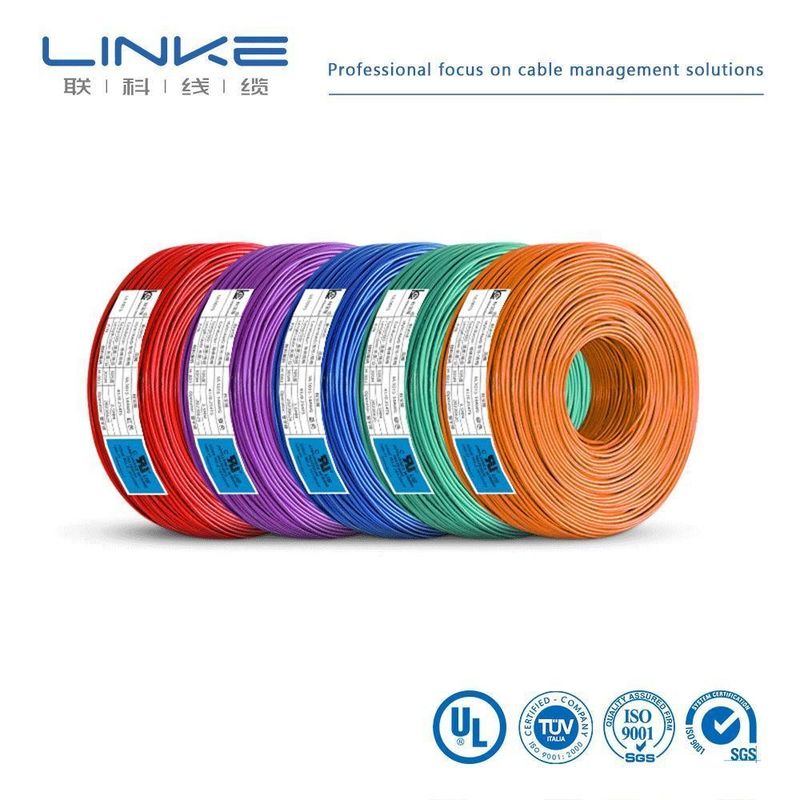 FEP Insulation UL Listed 2468 Flexible Flat Ribbon Wire and Cable for Internal Wiring