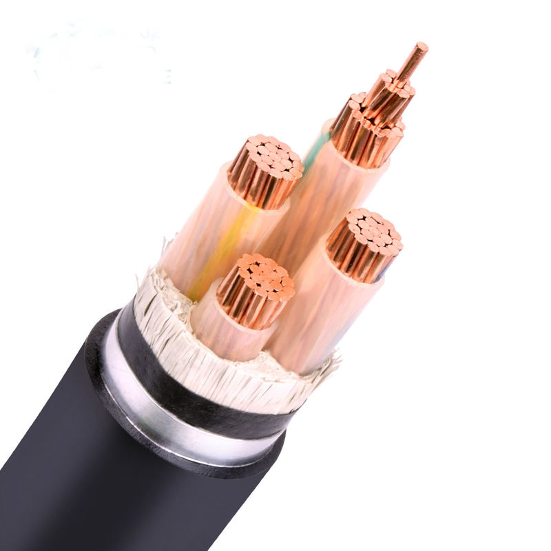 Materiale di filo rotondo isolato 4 Core Cable di alimentazione corazzato sotterraneo Teflon filo ad alta temperatura