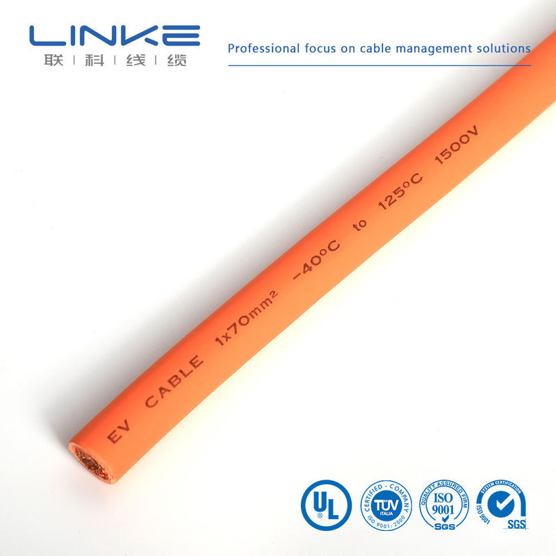 Linea di stoccaggio dell'energia ad alta tensione Cavo XLPE isolato con materiale di involucro in PVC Cavo di carica EV