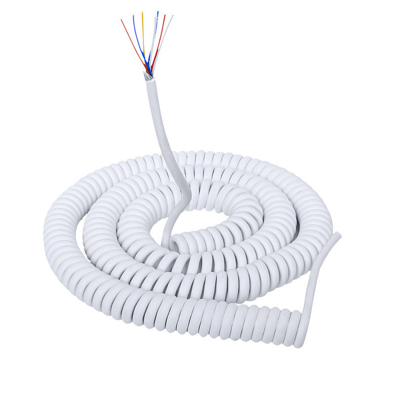 Cable a spirale a molla di 300 V, inossidabile, di rame in scatola