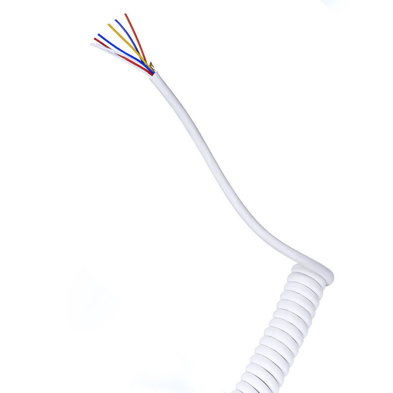 Cable a spirale a molla di 300 V, inossidabile, di rame in scatola