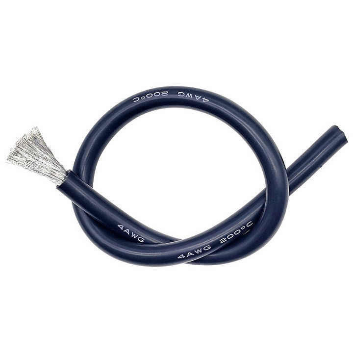 Filtro di gomma di silicone 12AWG 14AWG Cavo della batteria dell'auto Filtro di silicone morbido Filtro di silicone resistente alla corrosione