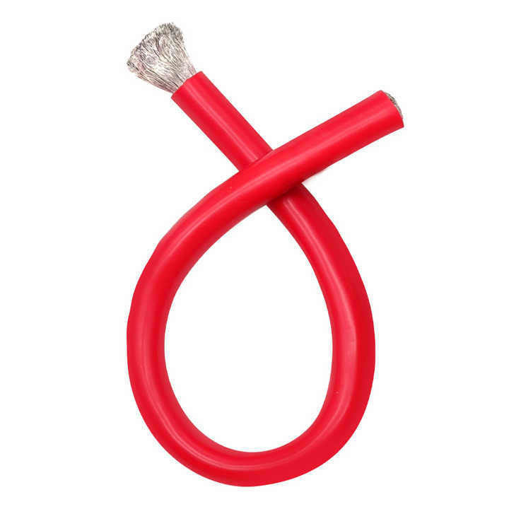 Filtro di gomma di silicone 12AWG 14AWG Cavo della batteria dell'auto Filtro di silicone morbido Filtro di silicone resistente alla corrosione