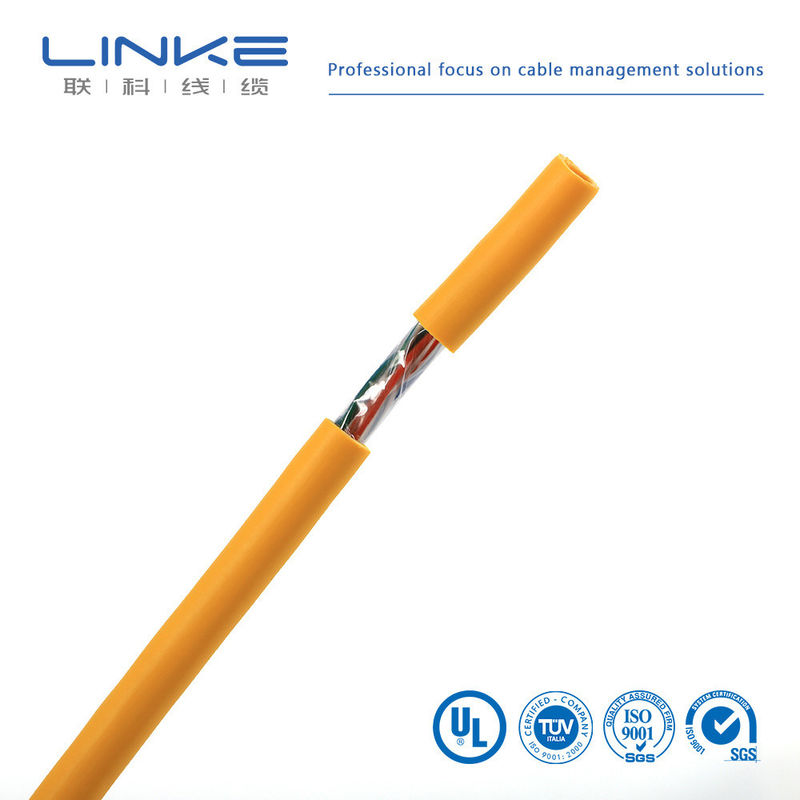 CAT5e UTP LAN Cable CCA 1000 ft Giallo Riempitore opzionale US Currency US Solid Yellow