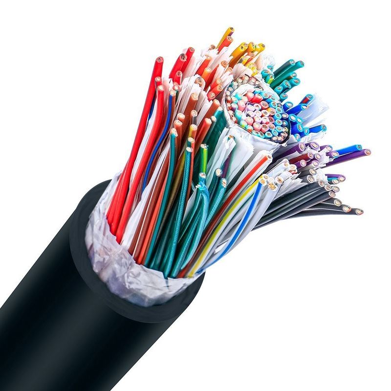 Cavo termopare in fibra di silice vetrosa per ascensore in PVC con conduttore di rame, ritardante la fiamma e resistente alla corrosione