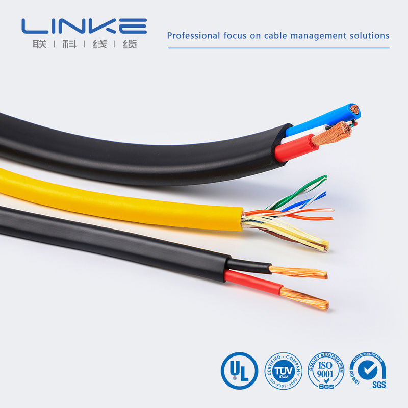 Cavo di controllo industriale isolato in PVC a filo di rame morbido 60227 IEC 52 53rvv Cavo di controllo multi-core