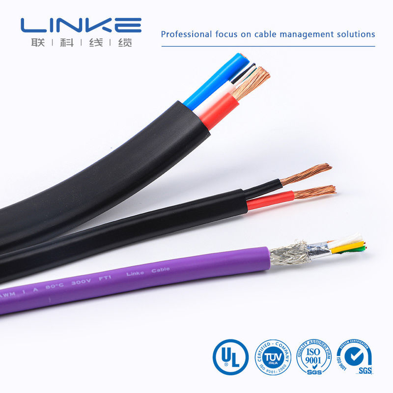Cavo di controllo industriale isolato in PVC a filo di rame morbido 60227 IEC 52 53rvv Cavo di controllo multi-core