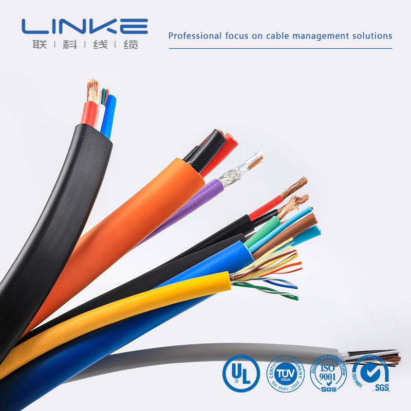 Cavo di controllo industriale isolato in PVC a filo di rame morbido 60227 IEC 52 53rvv Cavo di controllo multi-core