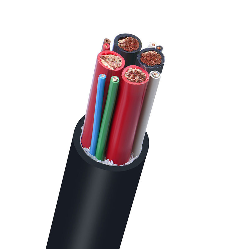 UL 600V 16AMP 3*14AWG+1*18AWG AC EV Wire EV Cable di ricarica con conduttore di rame senza ossigeno