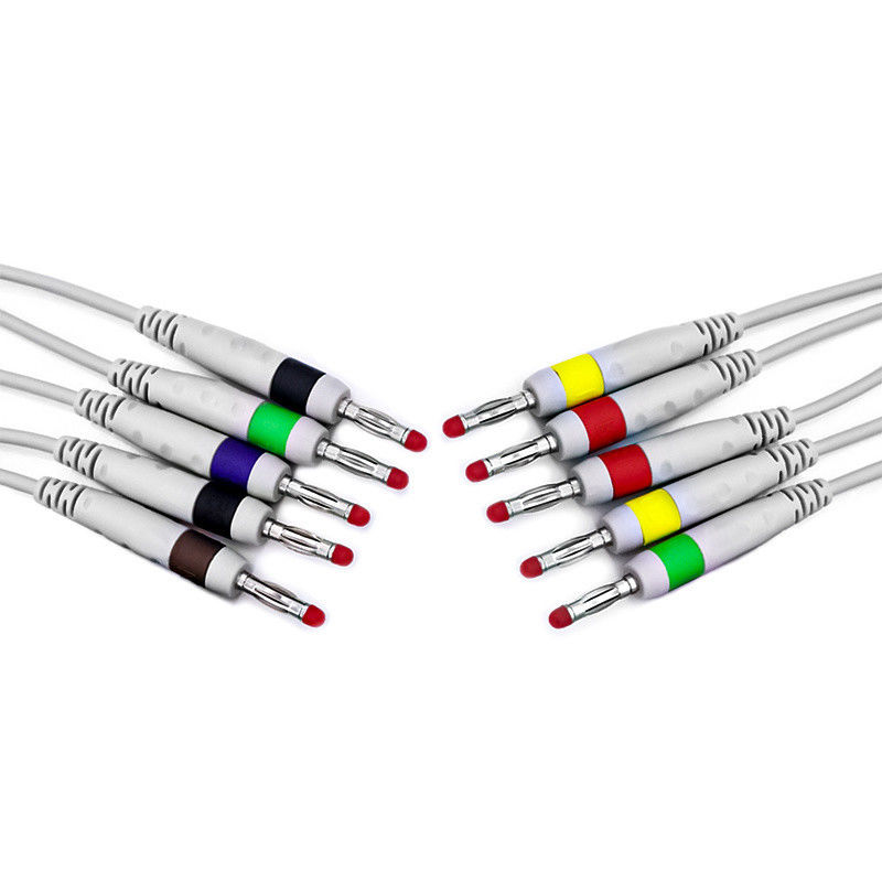 Ricambi per macchine ECG a 12 canali Cable medico in rame in scatola per ECG