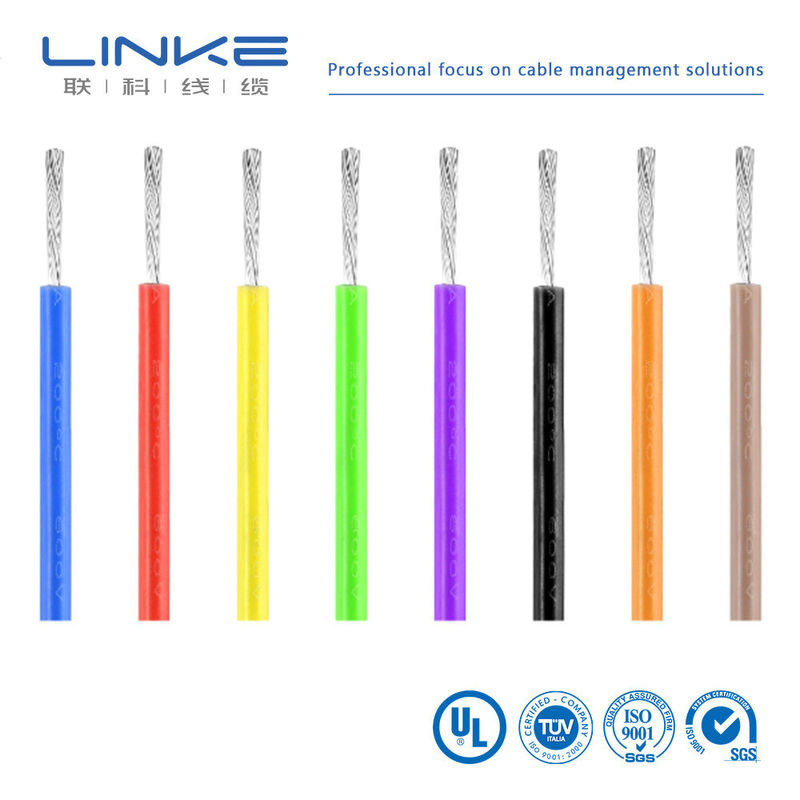 Cable isolante in PVC flessibile UL1569 con 300V, temperatura nominale 105°C e conduttore di rame a fili
