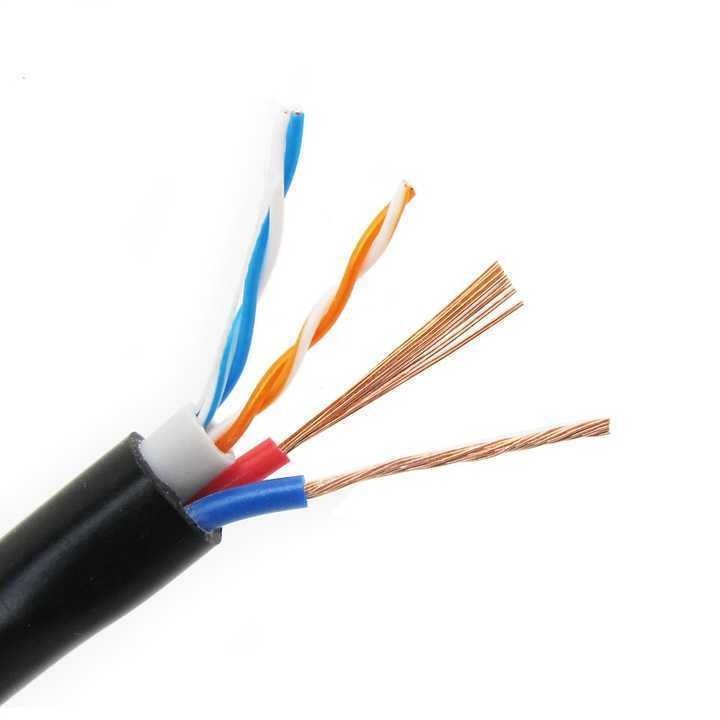 Personalizzazione Cavo ibrido in fibra ottica composita elettrica ad alta velocità e 250.000 kg per trasmissione multi-core