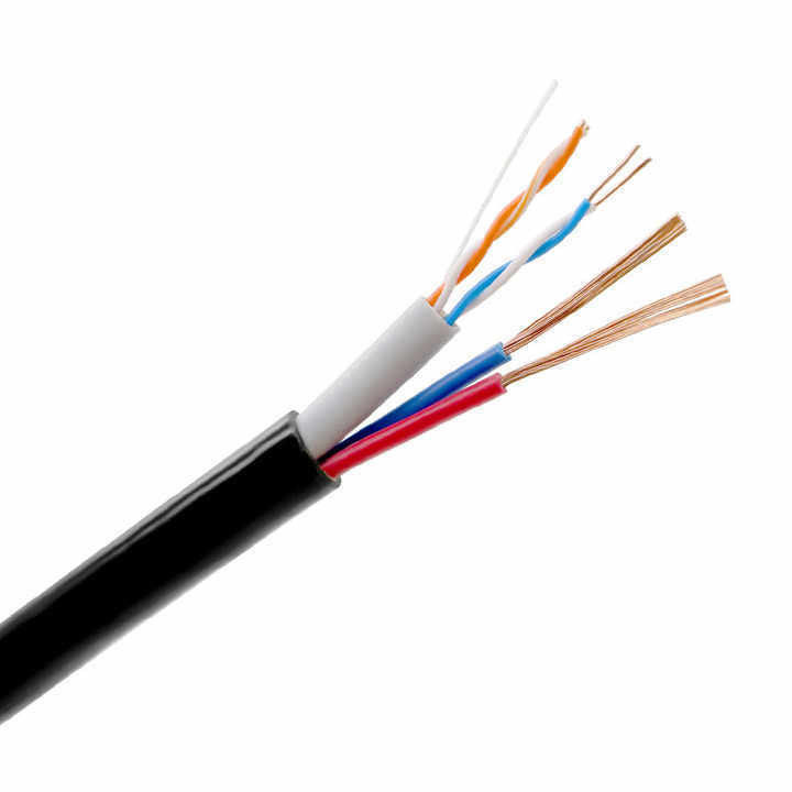 Personalizzazione Cavo ibrido in fibra ottica composita elettrica ad alta velocità e 250.000 kg per trasmissione multi-core