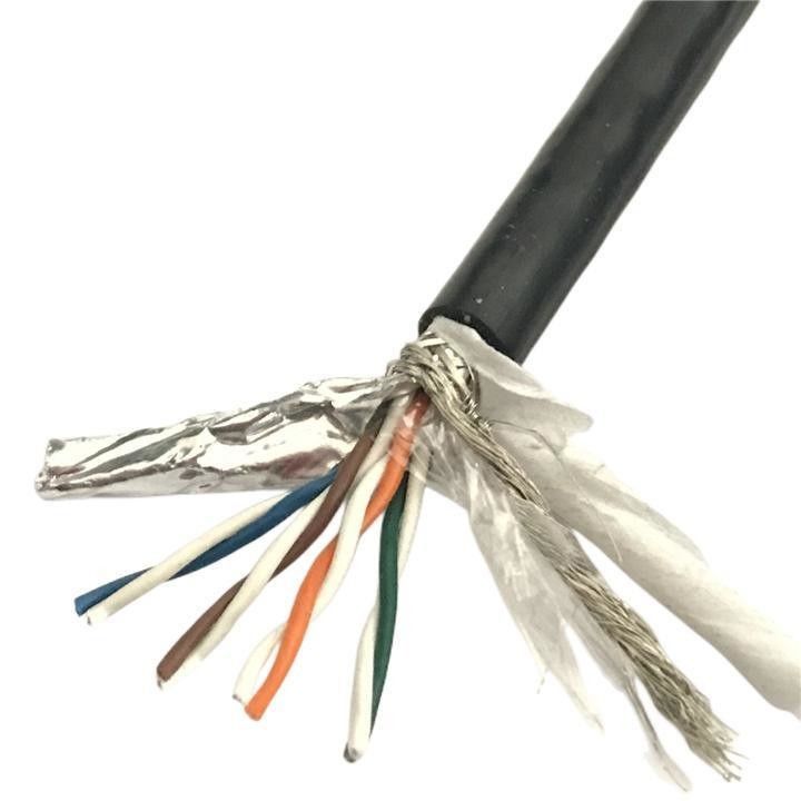 Cavo composto ad alta flessibilità su misura Cat 5 Cavo di rete in rame per centrali elettriche