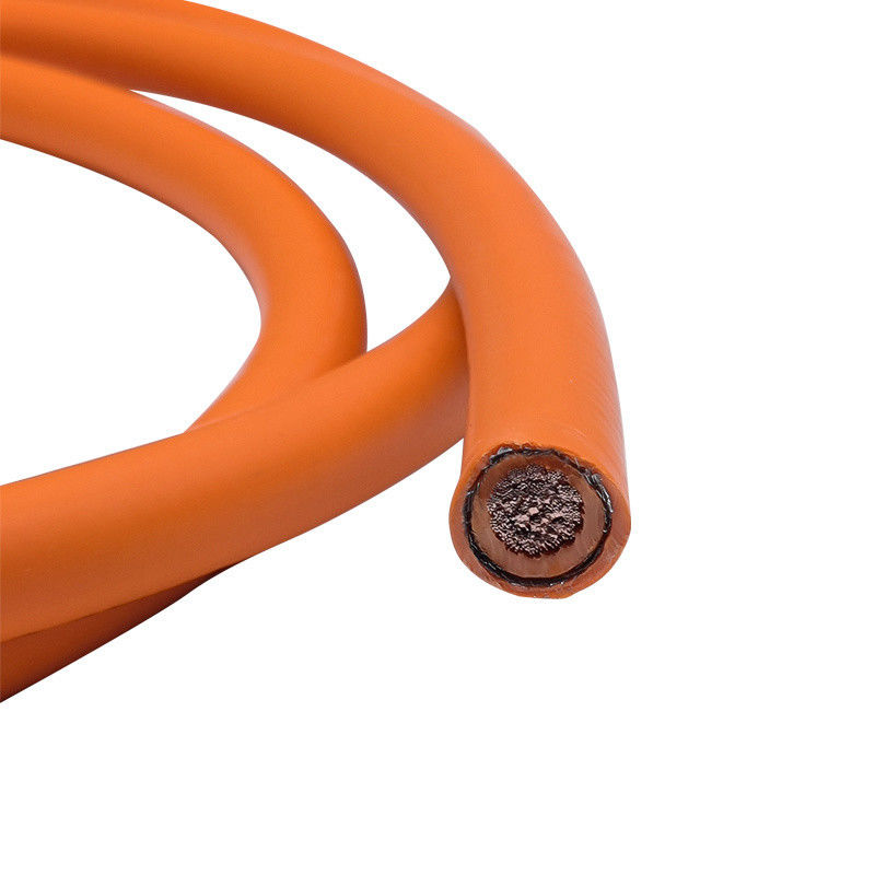 Cavo elettrico per auto elettrico blindato a singolo nucleo 6AWG 14AWG Energia Cavo ad alta tensione Giacca di gomma di silicone