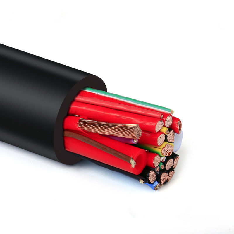 Cavo elettrico per auto elettrico blindato a singolo nucleo 6AWG 14AWG Energia Cavo ad alta tensione Giacca di gomma di silicone