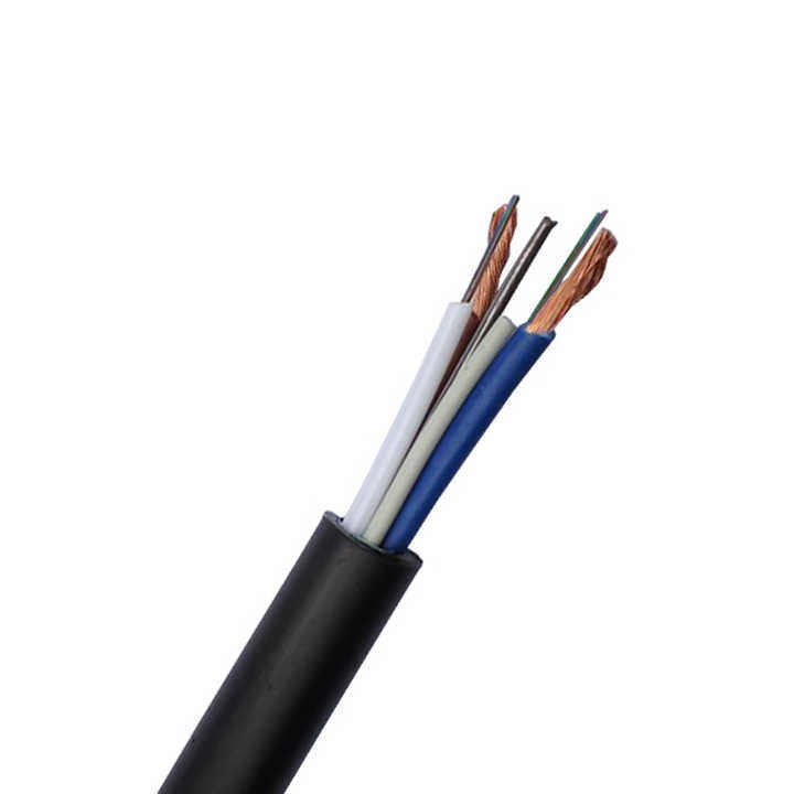 Cavo di alimentazione elettrica Cavo composito ibrido in fibra ottica adatto a standard elevati Cavo in fibra ad alta tensione