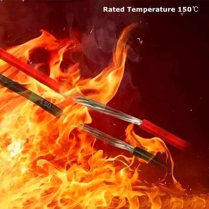 24AWG Cavo di alimentazione a filo di rame stagnato resistente al calore per veicoli elettrici