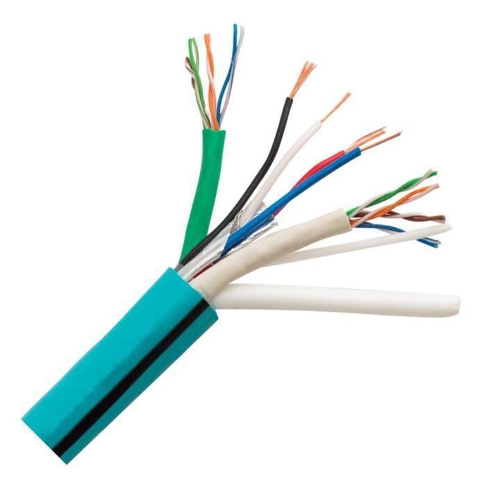Cavo coassiale di rame nudo 750hm 100 metri Cavo Rg174 con giacca in PVC a corrente di 300V