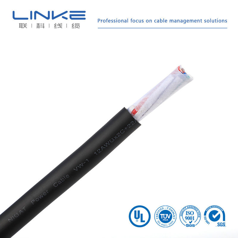 Cavo automobilistico in rame stagnato a doppia schermatura ad alta tensione per applicazioni a bassa e media tensione