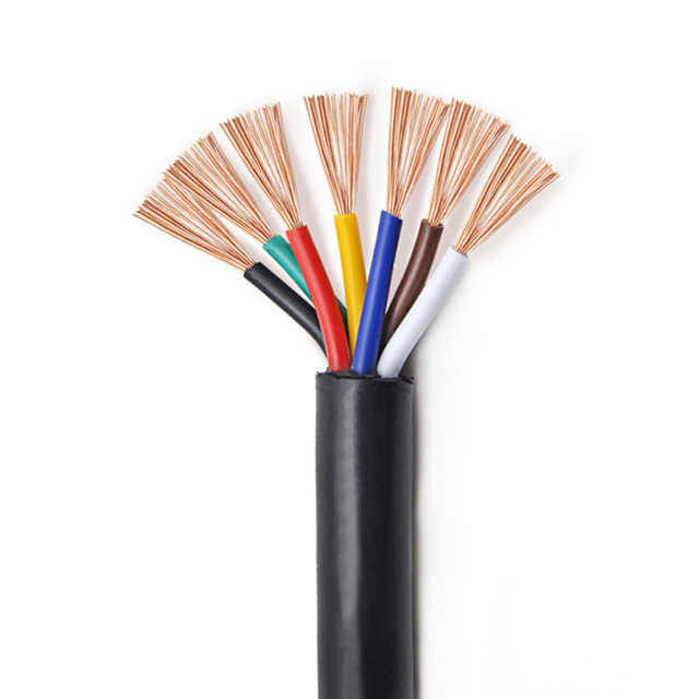 Cable elettrico di controllo del filo a gomma resistente alla flessibilità del rame in scatola 2 3 Core 0,1-450mm2 Specificativi e durevole