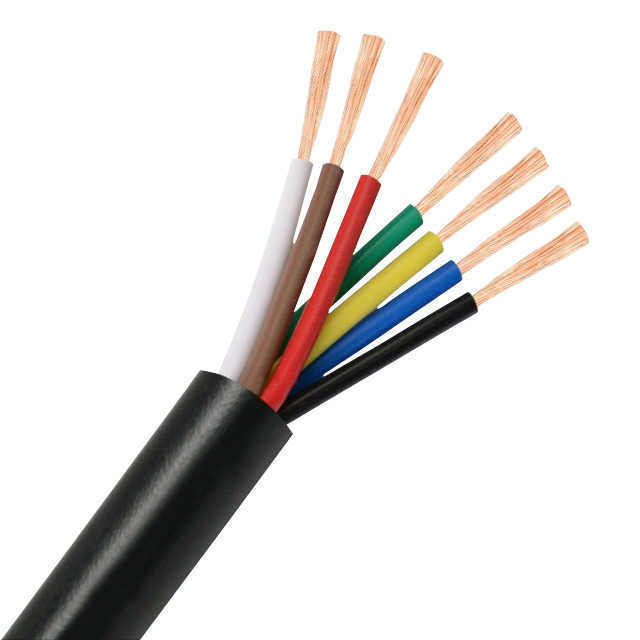 Cable elettrico di controllo del filo a gomma resistente alla flessibilità del rame in scatola 2 3 Core 0,1-450mm2 Specificativi e durevole