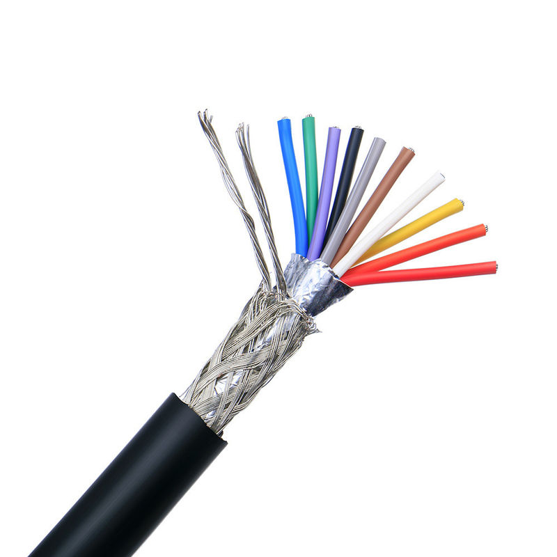 Materiale di isolamento in PVC ISO9001 Cavo di controllo multi-core UL2464 Cavo elettrico filo multi-core blindato