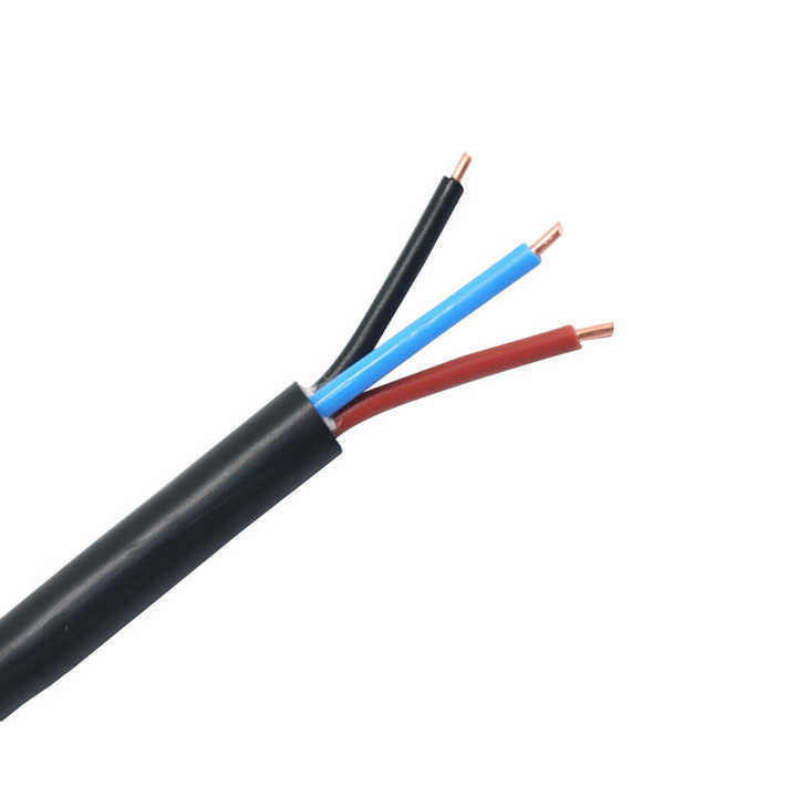 300V corrente ad alta temperatura 2 Core Shielded Wire Industrial Control Cable per applicazioni marine ed elettroniche