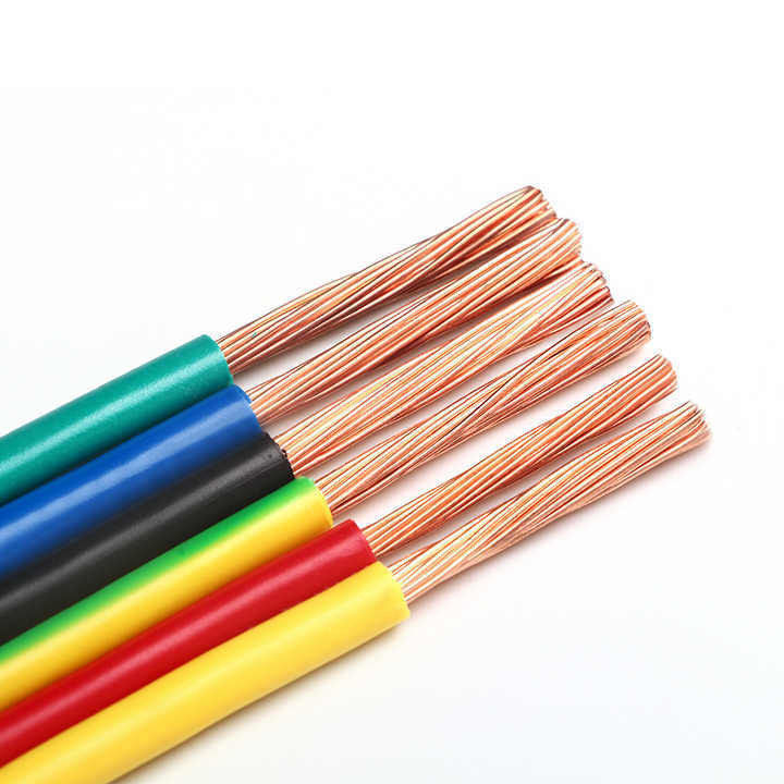 Cavo elettrico resistente al fuoco con conduttore in rame stagnato da 1,5 mm 2,5 mm e isolamento in PVC