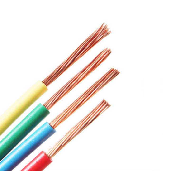 LK-604 Alimentazione diretta Cavo elettrico in rame stagnato a singolo nucleo da 2,5 mm con 300-600V di tensione nominale Cavo di rame isolato in PVC