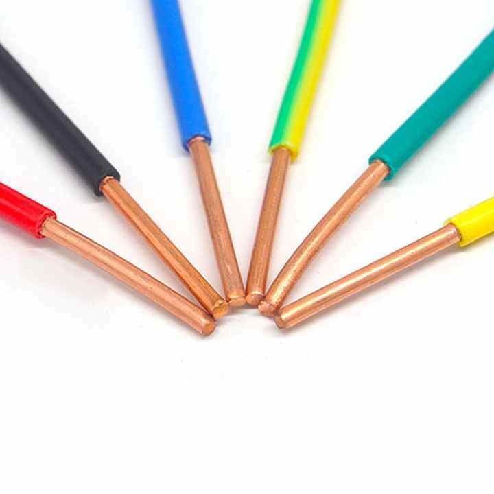 LK-604 Alimentazione diretta Cavo elettrico in rame stagnato a singolo nucleo da 2,5 mm con 300-600V di tensione nominale Cavo di rame isolato in PVC