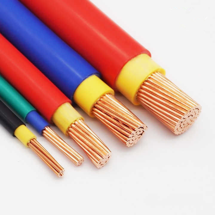 Cavo elettronico filo di rame Bvr 0,5-16 mm2 cablaggio della casa cavo elettrico filo di PVC