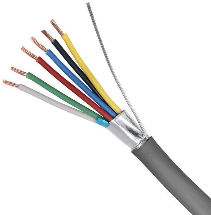 Isolamento in PVC Kvv Cavo elettrico 1.5mq per nuclei multipli