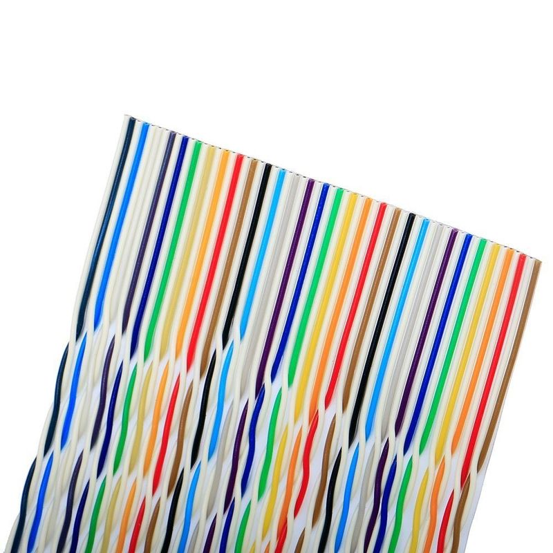 Cavo dati a filo piatto con materiale isolante XLPE 8/10/14/16/20/40/50 cablaggio di estensione pin