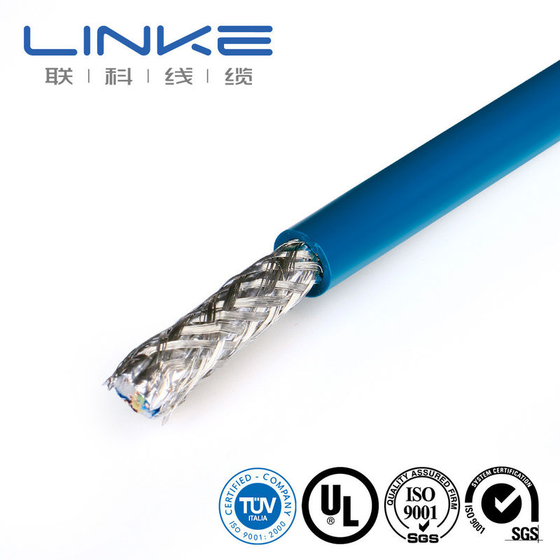 UL20276 Cavo elettrico multi-core con 24AWG 18AWG filo a coppia tortuoso blindato per applicazioni ad alte prestazioni