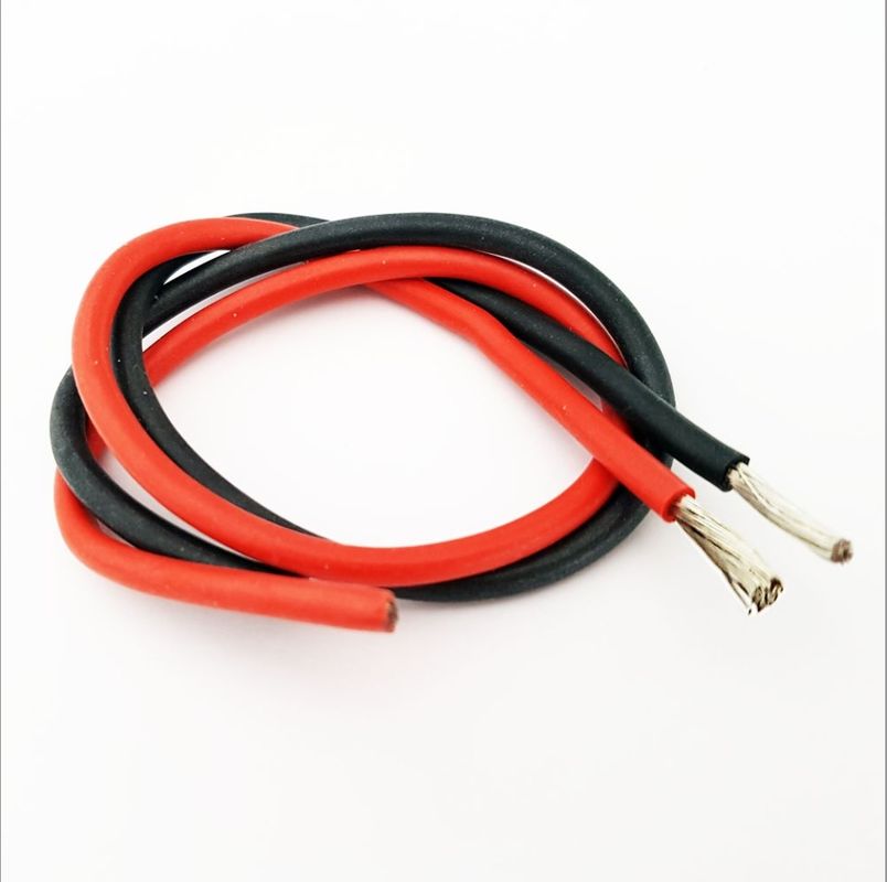 Cavo in rame isolato in silicone ad alta flessibilità resistente all'usura con tensione nominale di 300V per installazioni elettriche