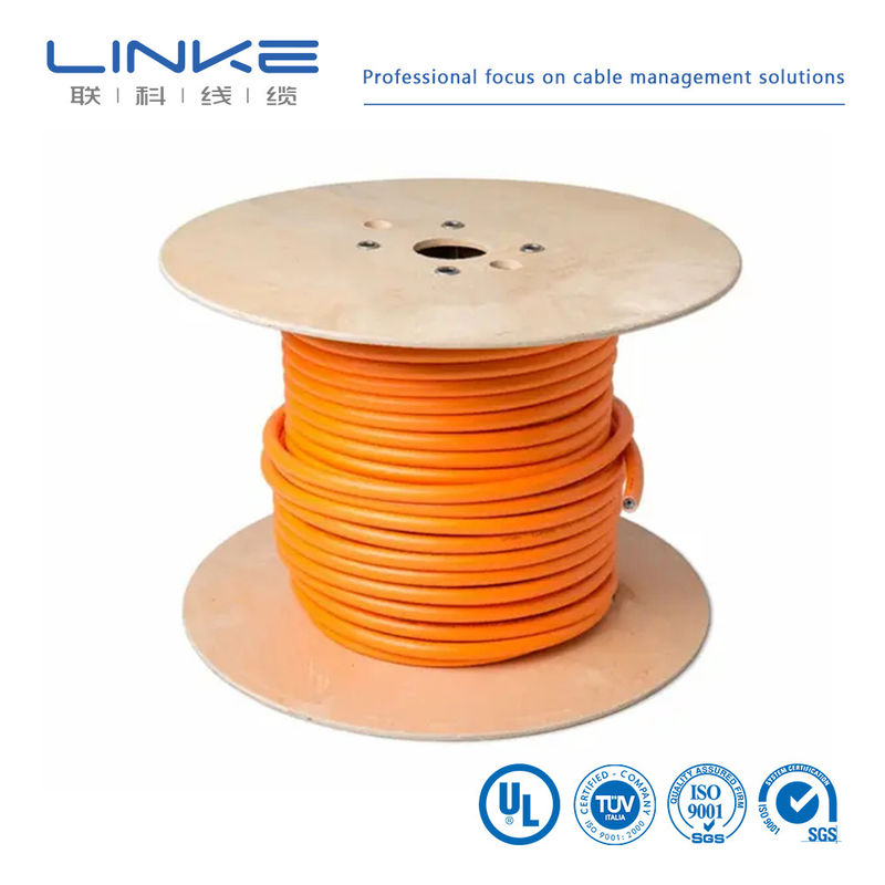Cable di caricabatterie per veicoli elettrici a filo di silicone a schermo flessibile con tensione nominale 1500V per applicazioni ad alta potenza
