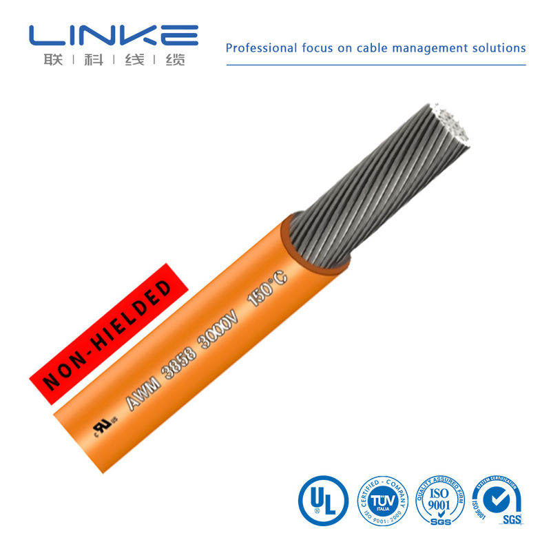 Cavo di gomma di silicone di rame in scatola UL3858 Cavo di alimentazione ad alta tensione filo di silicone morbido