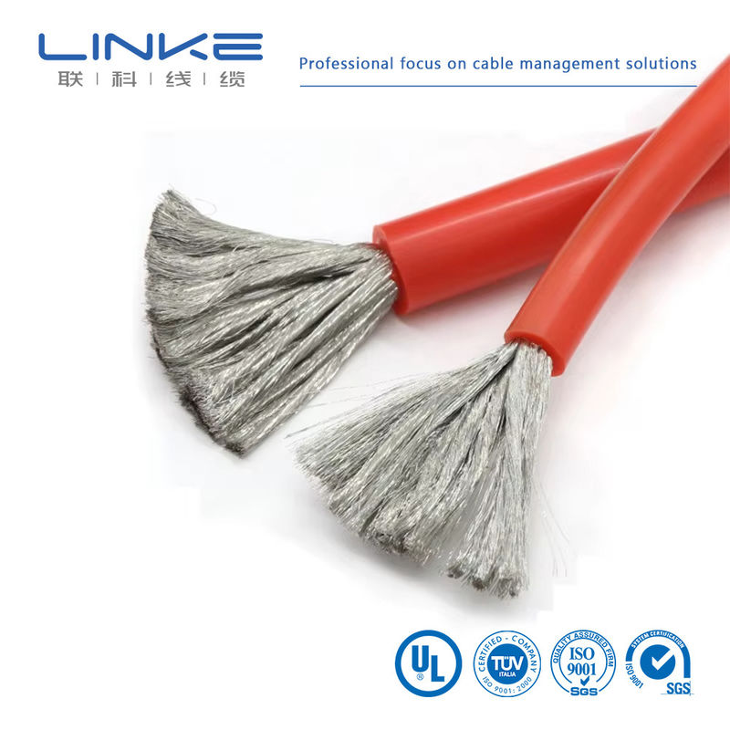 UL3512 Filo in Silicone Stagnato per Alta Temperatura con Molteplici Dimensioni AWG per Applicazioni Industriali