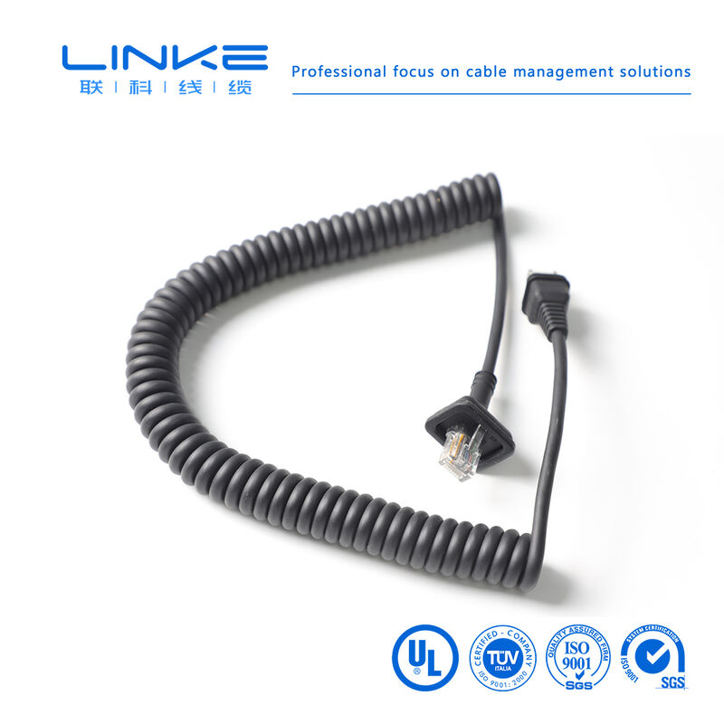 Cavo di rete industriale schermato Gigabit Cat 6 con connettore RJ45 per Ethernet industriale