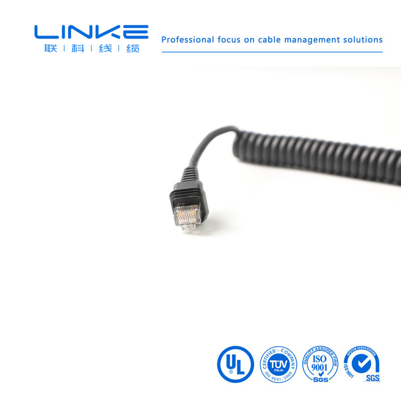 Cavo di rete industriale schermato Gigabit Cat 6 con connettore RJ45 per Ethernet industriale