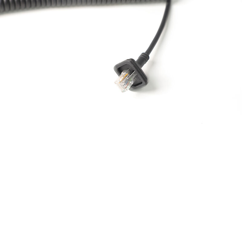 Cavo di rete industriale schermato Gigabit Cat 6 con connettore RJ45 per Ethernet industriale